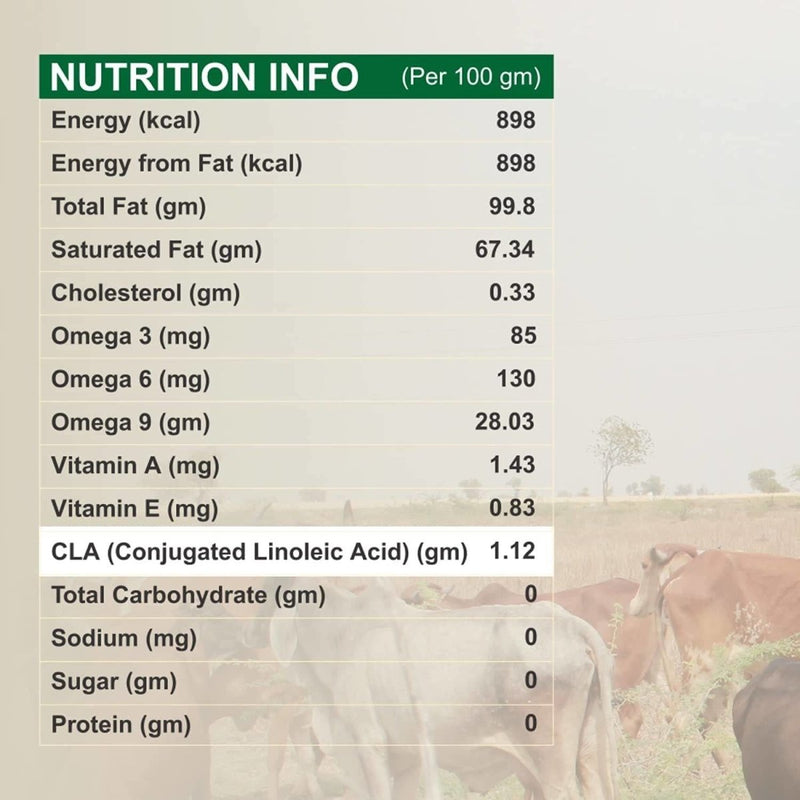 Buy A2 Desi Cow Ghee - 500ml + 500ml | Shop Verified Sustainable Ghee on Brown Living™