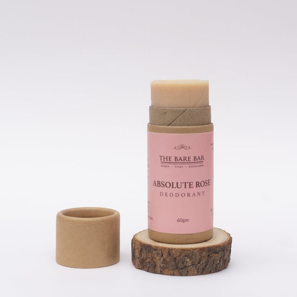 Buy Absolute Rose Deodorant | Natural Body Deodorant- 60 g | Shop Verified Sustainable Products on Brown Living