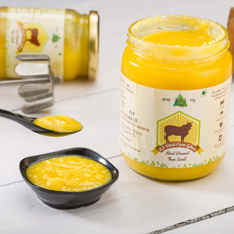 Agna A2 Desi Gir Cowghee- 250G | Verified Sustainable Ghee on Brown Living™