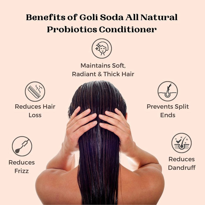 Buy All Natural Probiotics Hair Conditioner | Shop Verified Sustainable Hair Conditioner on Brown Living™