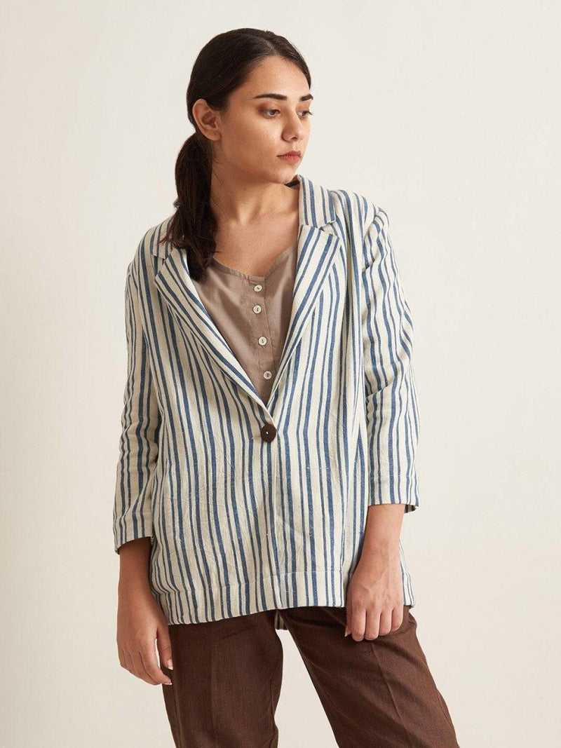 Buy All Season Blazer | Shop Verified Sustainable Womens Jacket on Brown Living™