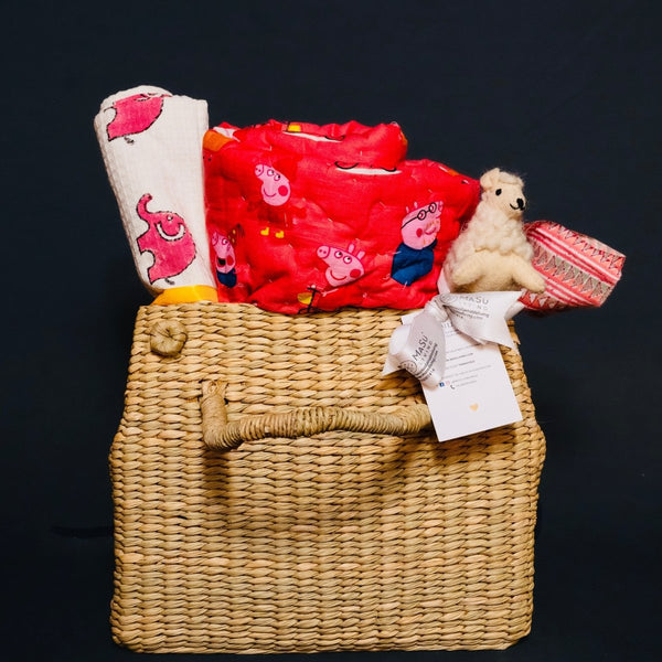 Buy Aloka Baby Hamper- Peppa | Shop Verified Sustainable Gift Hampers on Brown Living™