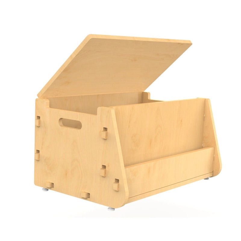 Buy Aqua Plum | Wooden Toy Chest | Shop Verified Sustainable Decor & Artefacts on Brown Living™