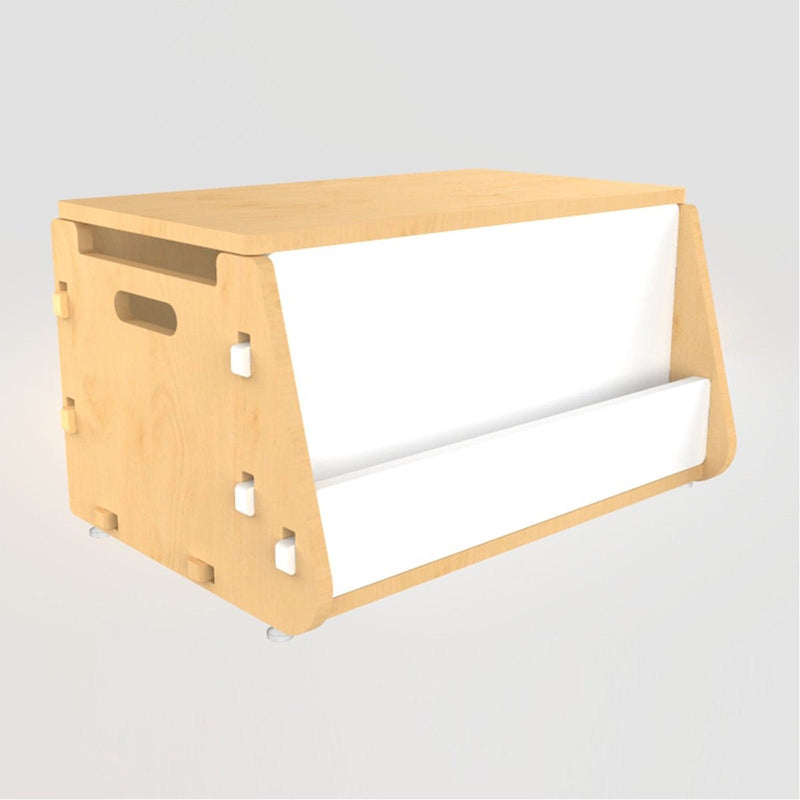 Buy Aqua Plum | Wooden Toy Chest | Shop Verified Sustainable Decor & Artefacts on Brown Living™