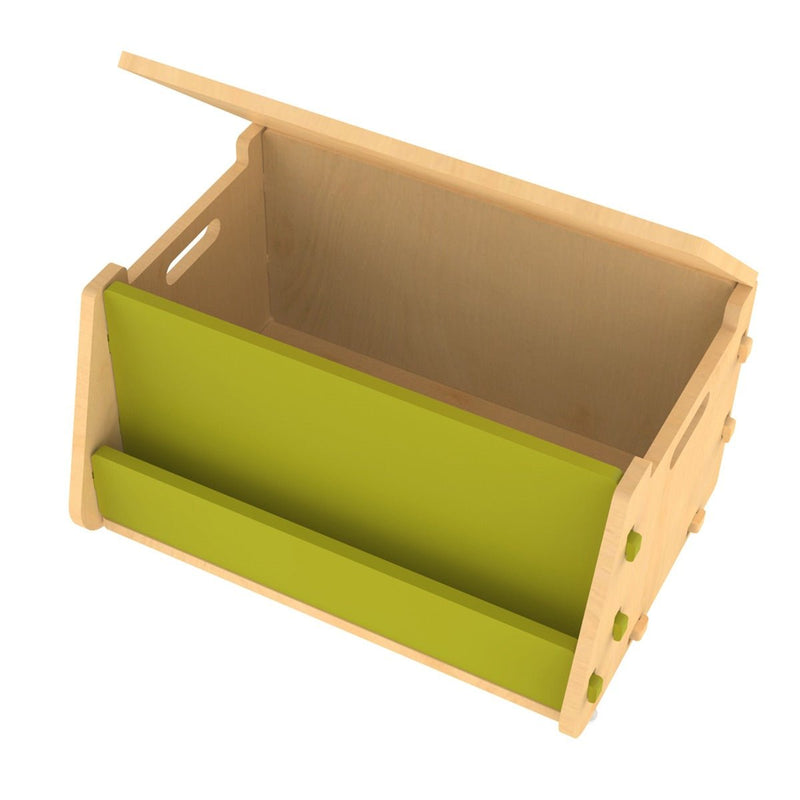 Buy Aqua Plum | Wooden Toy Chest | Shop Verified Sustainable Decor & Artefacts on Brown Living™