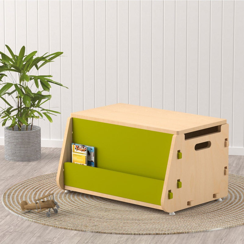 Buy Aqua Plum | Wooden Toy Chest | Shop Verified Sustainable Decor & Artefacts on Brown Living™