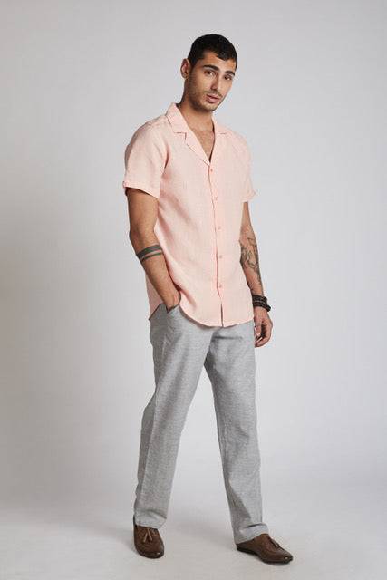 Buy Arrow Resort Shirt Light Peach | Shop Verified Sustainable Mens Shirt on Brown Living™