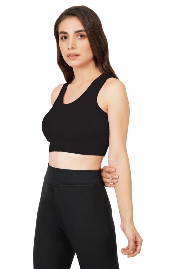 Buy Bamboo Fabric Sports Bra | Clean | Shop Verified Sustainable Womens Underwear on Brown Living™