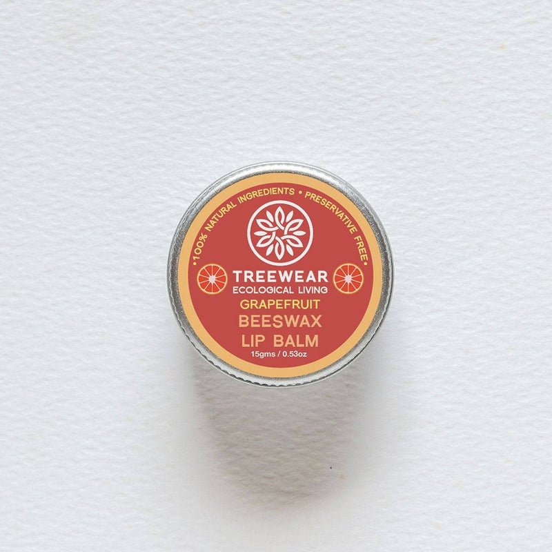 Buy Beeswax Lip Balm - Grapefruit | Shop Verified Sustainable Lip Balms on Brown Living™