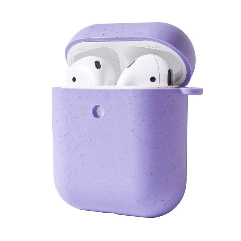 Buy Biodegradable Eco-Friendly Wheat Straw AirPods Cover - Lavender Mist | Shop Verified Sustainable Tech Accessories on Brown Living™