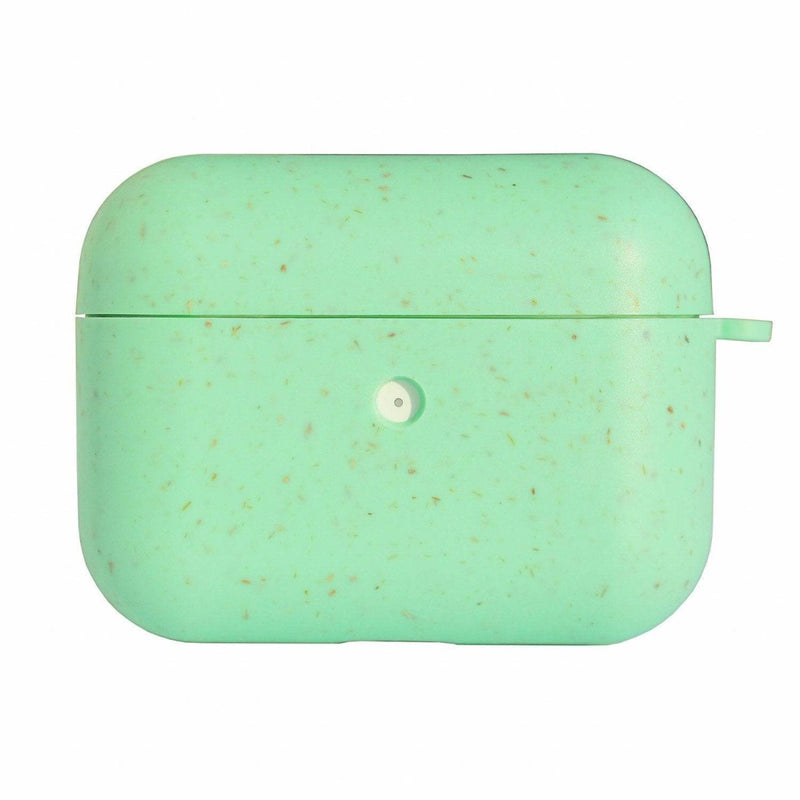 Buy Biodegradable Eco-Friendly Wheat Straw AirPods Cover - Mint Green | Shop Verified Sustainable Tech Accessories on Brown Living™