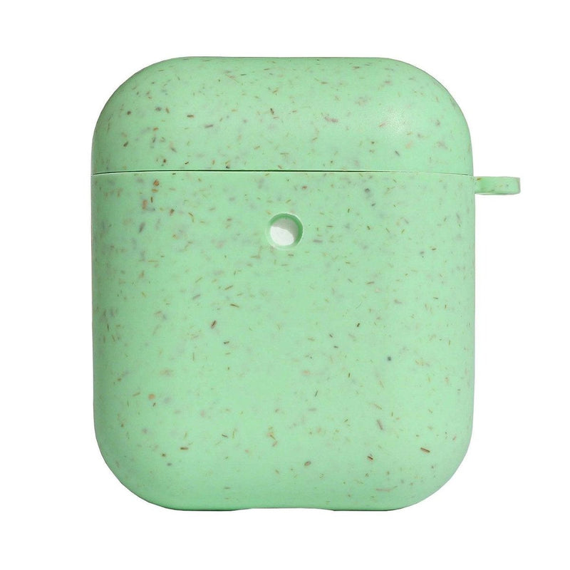 Buy Biodegradable Eco-Friendly Wheat Straw AirPods Cover - Mint Green | Shop Verified Sustainable Tech Accessories on Brown Living™