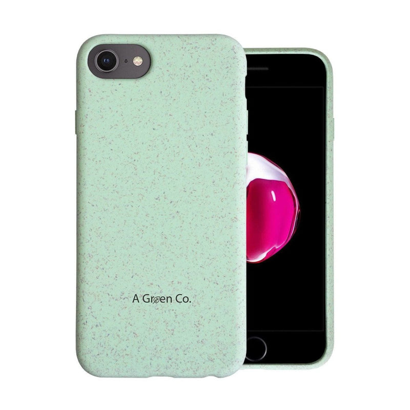 Buy Biodegradable Eco-Friendly Wheat Straw Phone Case / Mobile Cover - Mint Green | Shop Verified Sustainable Tech Accessories on Brown Living™