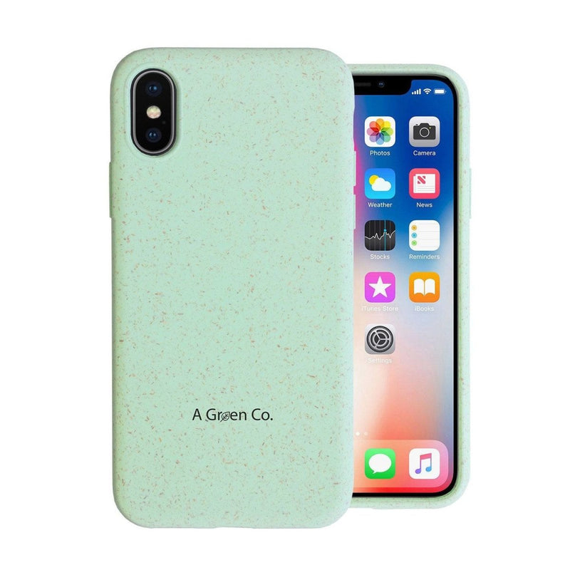 Buy Biodegradable Eco-Friendly Wheat Straw Phone Case / Mobile Cover - Mint Green | Shop Verified Sustainable Tech Accessories on Brown Living™