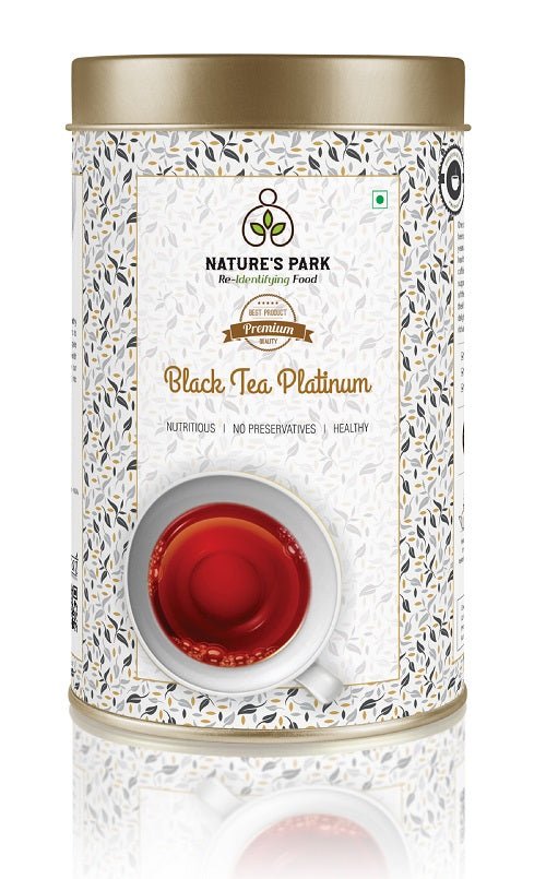 Buy Black Tea Platinum Can (125 g) | Shop Verified Sustainable Tea on Brown Living™