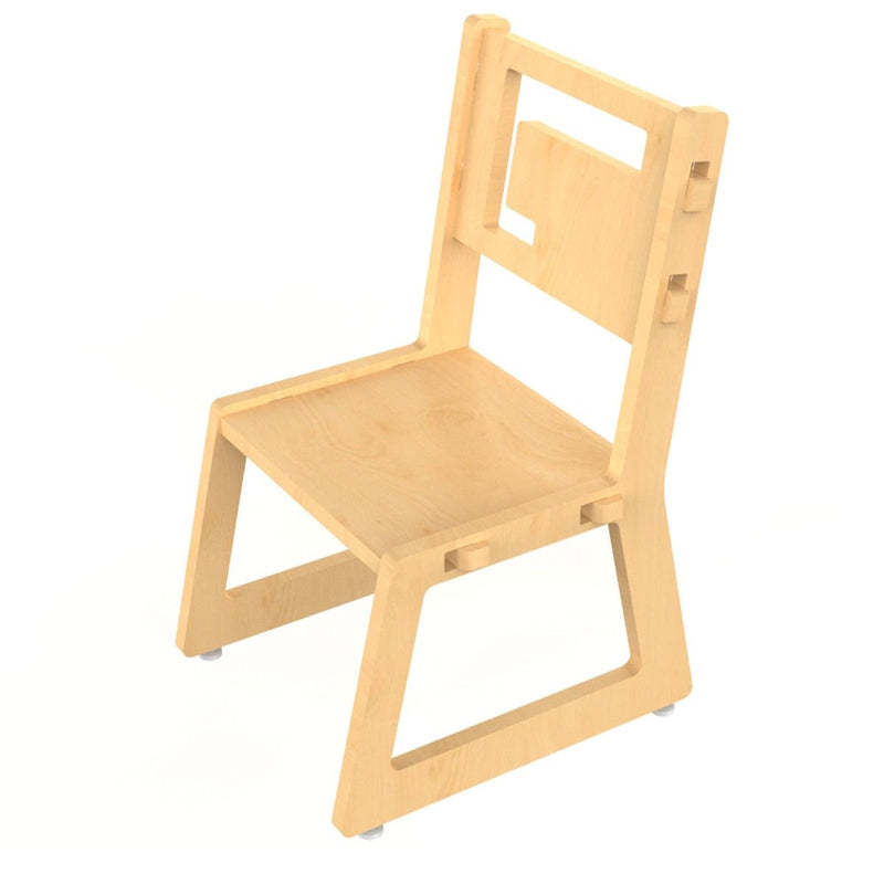 Buy Blue Apple Childrens Wooden Chair | Shop Verified Sustainable Decor & Artefacts on Brown Living™