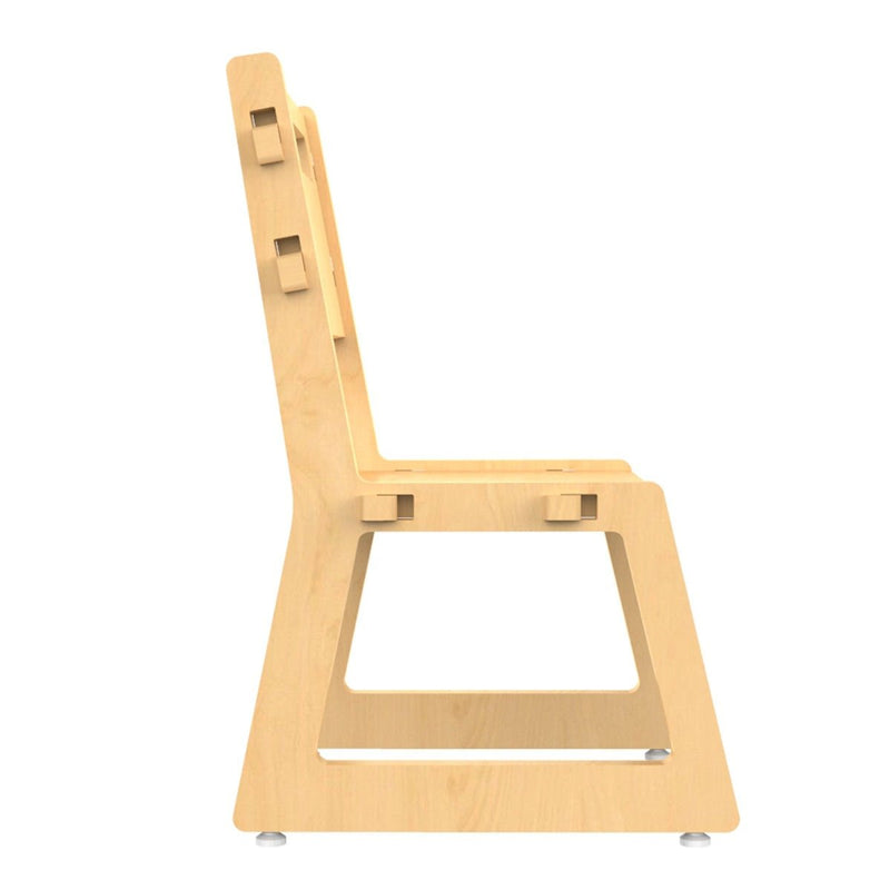 Buy Blue Apple Childrens Wooden Chair | Shop Verified Sustainable Decor & Artefacts on Brown Living™