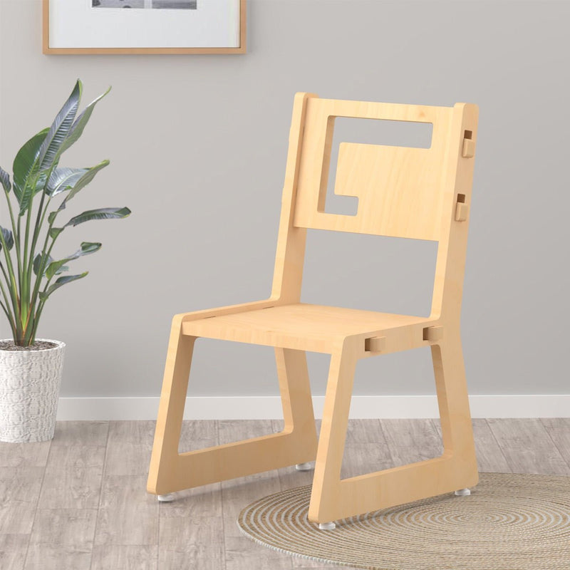 Buy Blue Apple Childrens Wooden Chair | Shop Verified Sustainable Decor & Artefacts on Brown Living™