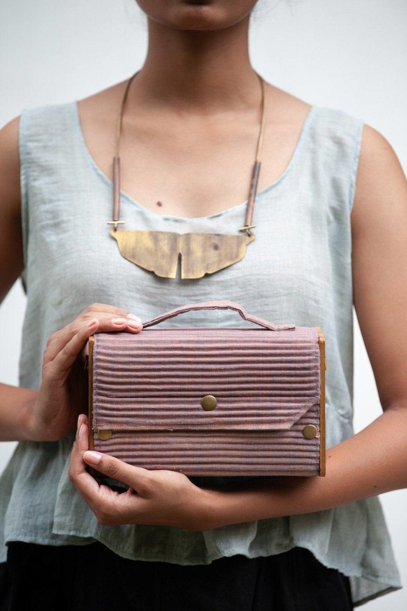 Buy Box Sling Bag/Clutch Single Sleeve | Shop Verified Sustainable Womens Handbag on Brown Living™