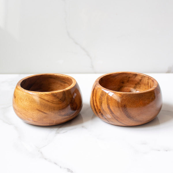 Buy Bulgy Flat Bowl-Set of 2 | Shop Verified Sustainable Plates & Bowls on Brown Living™