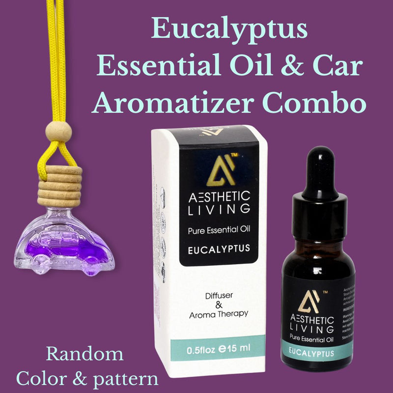 Car Shaped Aromatizer Diffuser Bottle (10ml) with Essential Oil (15ml) | Verified Sustainable Essential Oils on Brown Living™