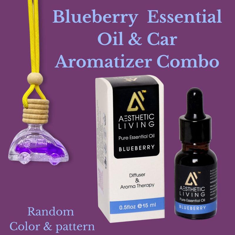 Car Shaped Aromatizer Diffuser Bottle (10ml) with Essential Oil (15ml) | Verified Sustainable Essential Oils on Brown Living™