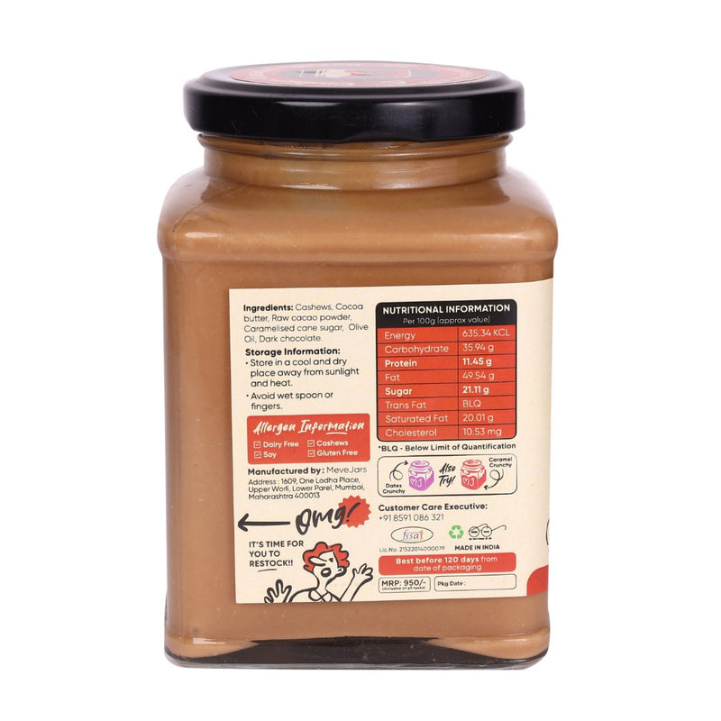 Buy Cashew Caramel Chocolate Spread | Shop Verified Sustainable Products on Brown Living