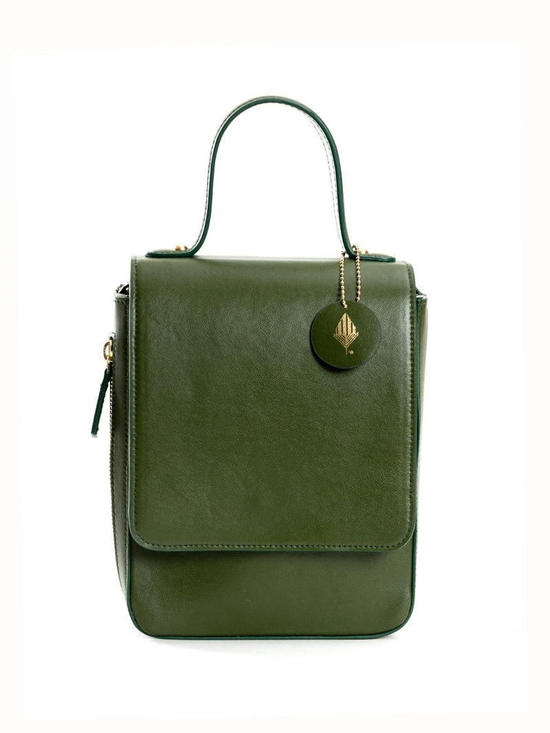 Buy Ceres (Green) | Women's bag made with Cactus Leather | Shop Verified Sustainable Satchel Bag on Brown Living™