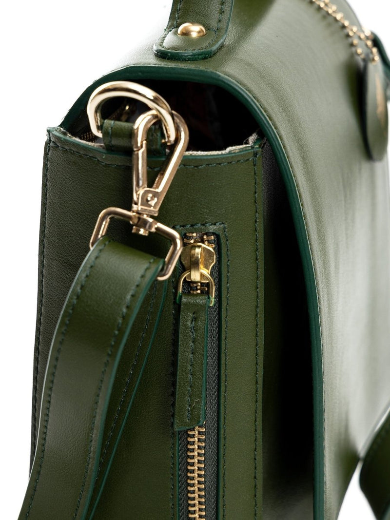 Buy Ceres (Green) | Women's bag made with Cactus Leather | Shop Verified Sustainable Satchel Bag on Brown Living™