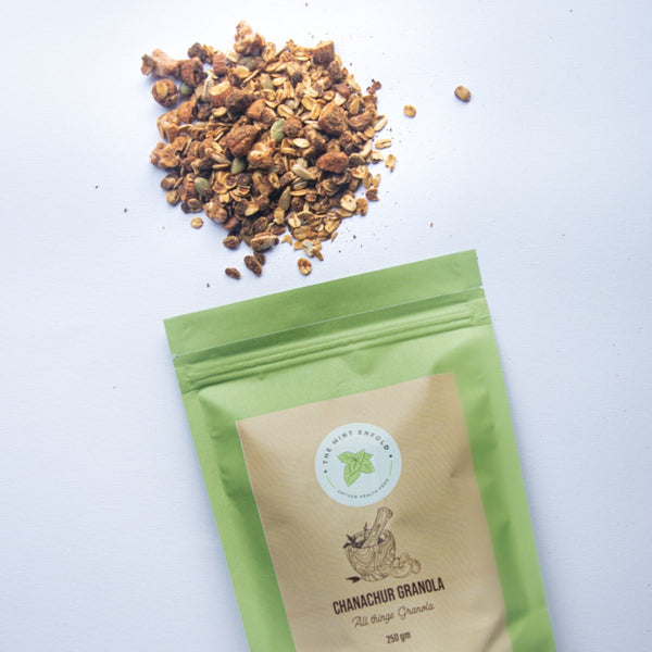 Buy Chanachur Granola | Savory | High in Protein | Shop Verified Sustainable Healthy Snacks on Brown Living™