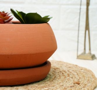 Buy Clay Pots for Plants | Bonsai Pot | Terracotta Pots for Plants | Plants Pots | Shop Verified Sustainable Pots & Planters on Brown Living™