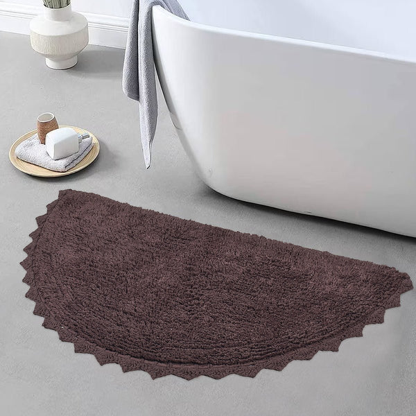 Cloud Walk Rectangle Bathmat - Brown | Verified Sustainable Mats & Rugs on Brown Living™