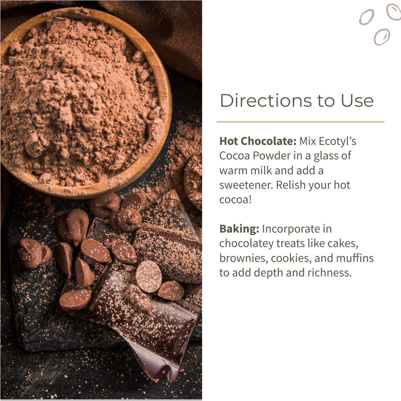 Cocoa Powder | Unsweetened | Perfect for Baking | 150g | Verified Sustainable Cooking & Baking Supplies on Brown Living™