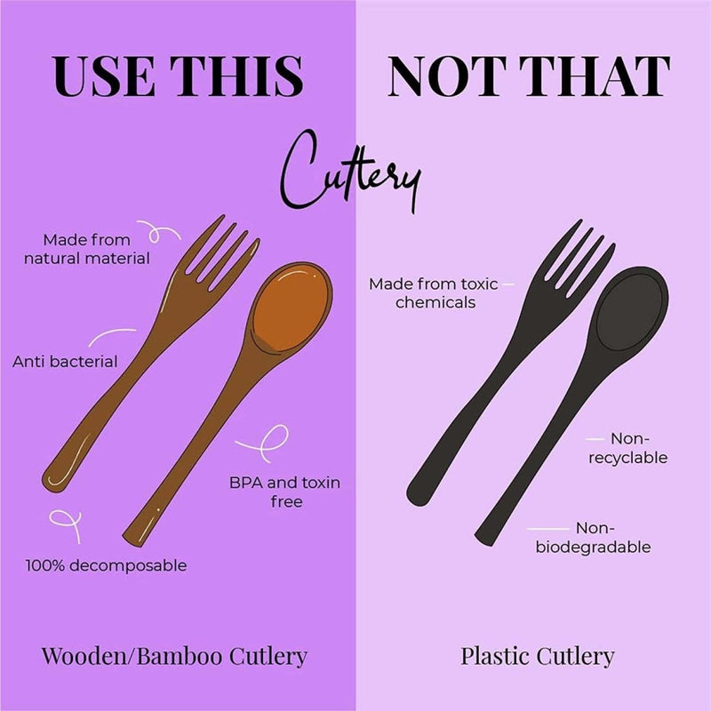 Buy Coconut Cutlery Set | Shop Verified Sustainable Cutlery Kit on Brown Living™