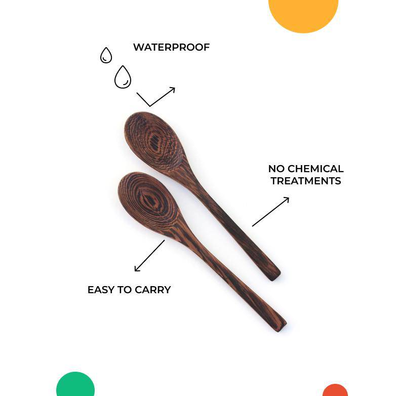 Buy Coconut Snacking Bowl and Spoon Set | Shop Verified Sustainable Cutlery Kit on Brown Living™