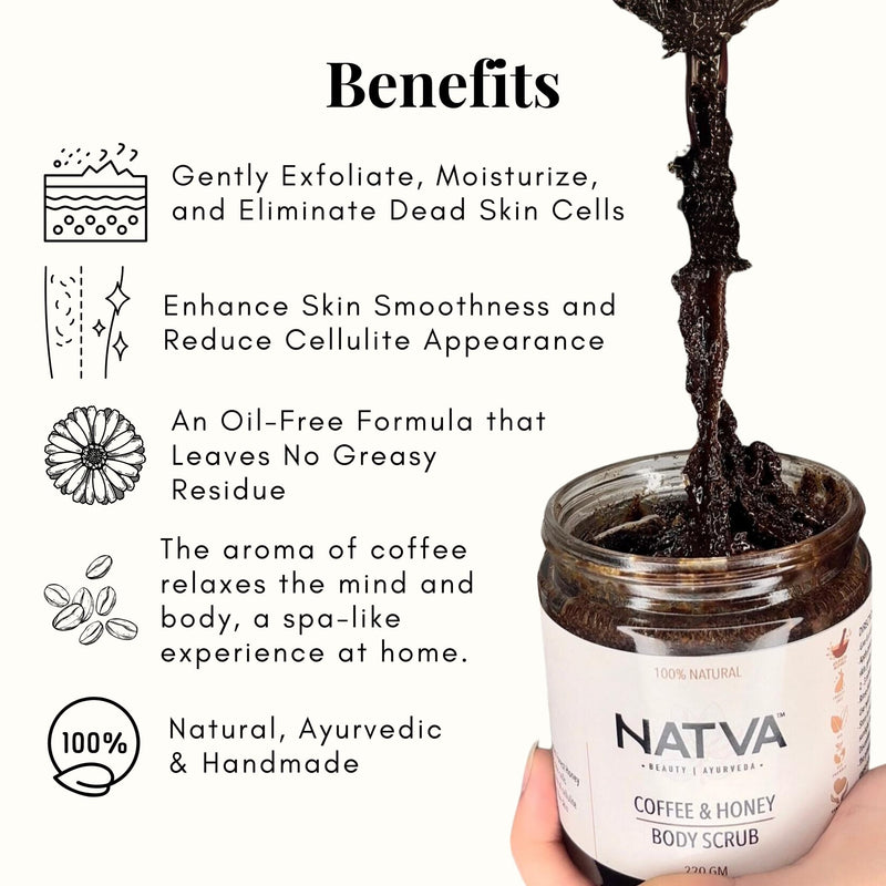 Coffee & Honey Body Scrub | Verified Sustainable Body Scrub on Brown Living™