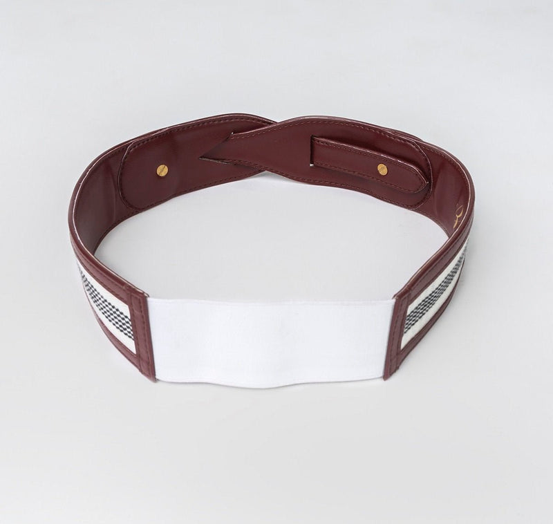 Buy Crossover Dressbelt made with cactus leather | Shop Verified Sustainable Womens Belt on Brown Living™