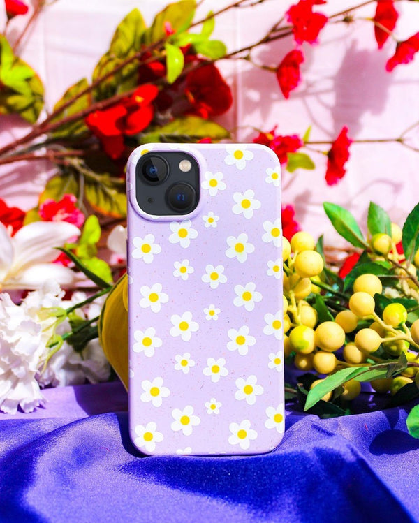 Buy Daisies - Biodegradable Eco-Friendly Phone Case / Mobile Cover | Shop Verified Sustainable Tech Accessories on Brown Living™