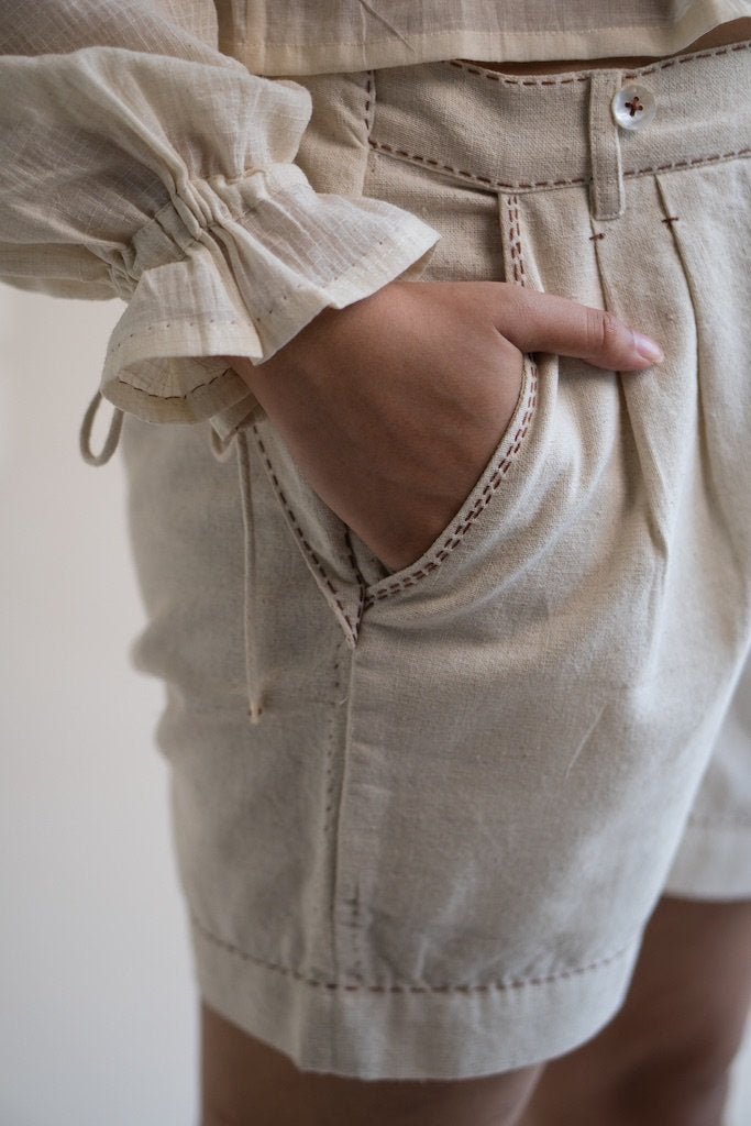 Buy Dawning Flap Over Shorts | Shop Verified Sustainable Womens Shorts on Brown Living™