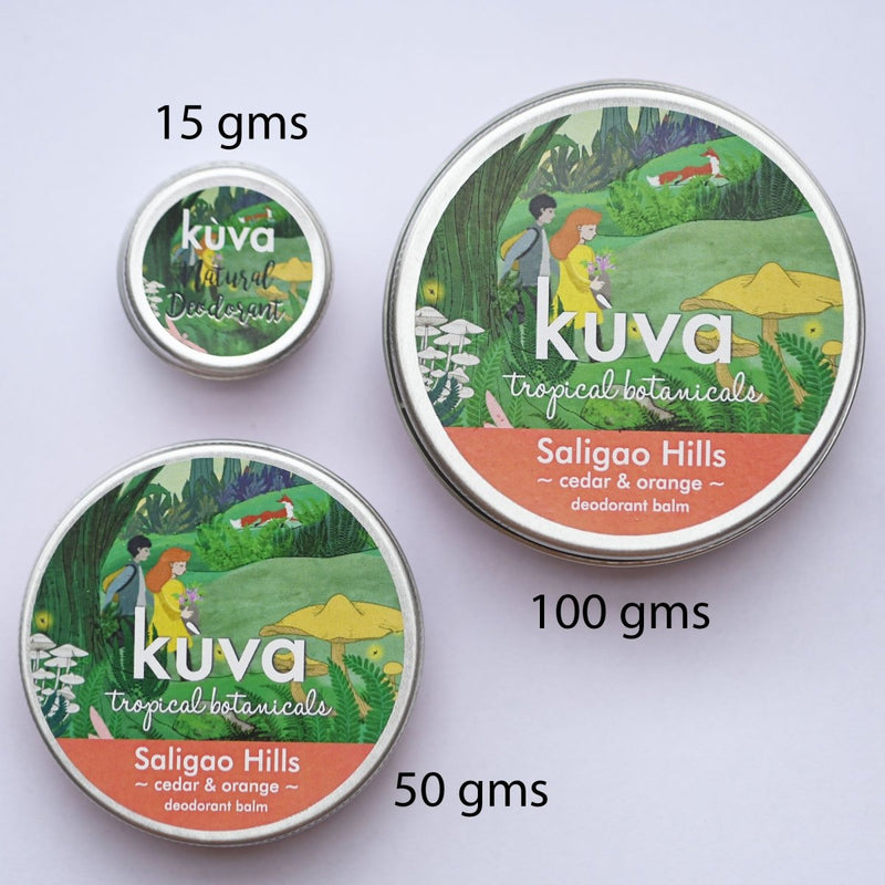 Buy Deodorant Balm - Saligao Hills | Orange & Cedar | Shop Verified Sustainable Deodorant on Brown Living™