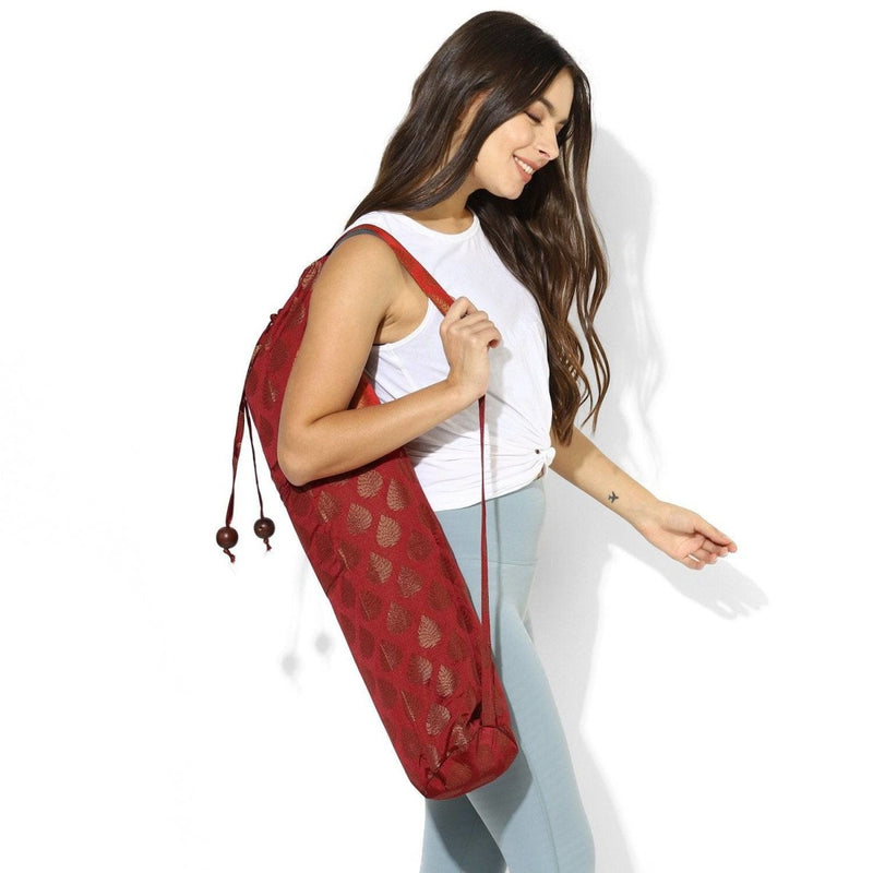 Buy Dhyana Mat Bag | Shop Verified Sustainable Yoga Bag on Brown Living™