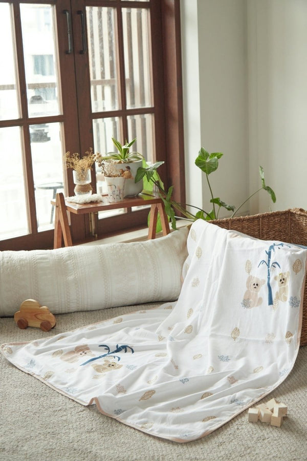 Buy Dohar Blanket- K for Koala- Beige | Shop Verified Sustainable Bed Linens on Brown Living™