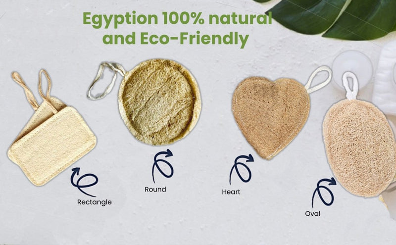 Eco Friendly Loofah for Bath- Rectangular Shape | Verified Sustainable Bath Accessories on Brown Living™