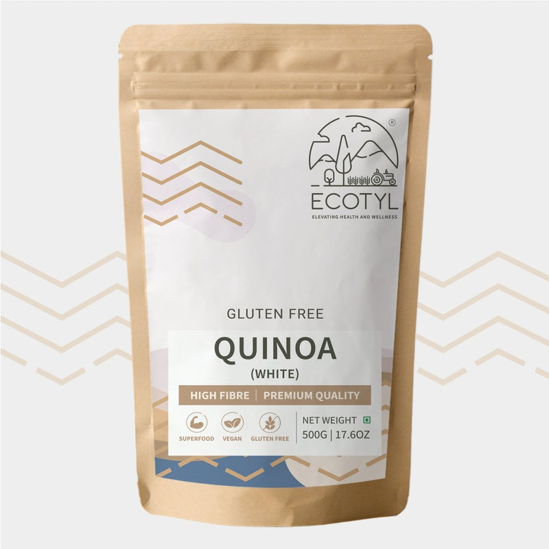 Buy Ecotyl Quinoa (White) | Gluten Free | High Protein | 500g | Shop Verified Sustainable Cereal & Meusli on Brown Living™