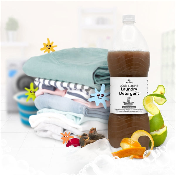 Buy Enzyme Laundry Liquid 700ml | Biodegradable, Baby & Pet Safe | Shop Verified Sustainable Products on Brown Living