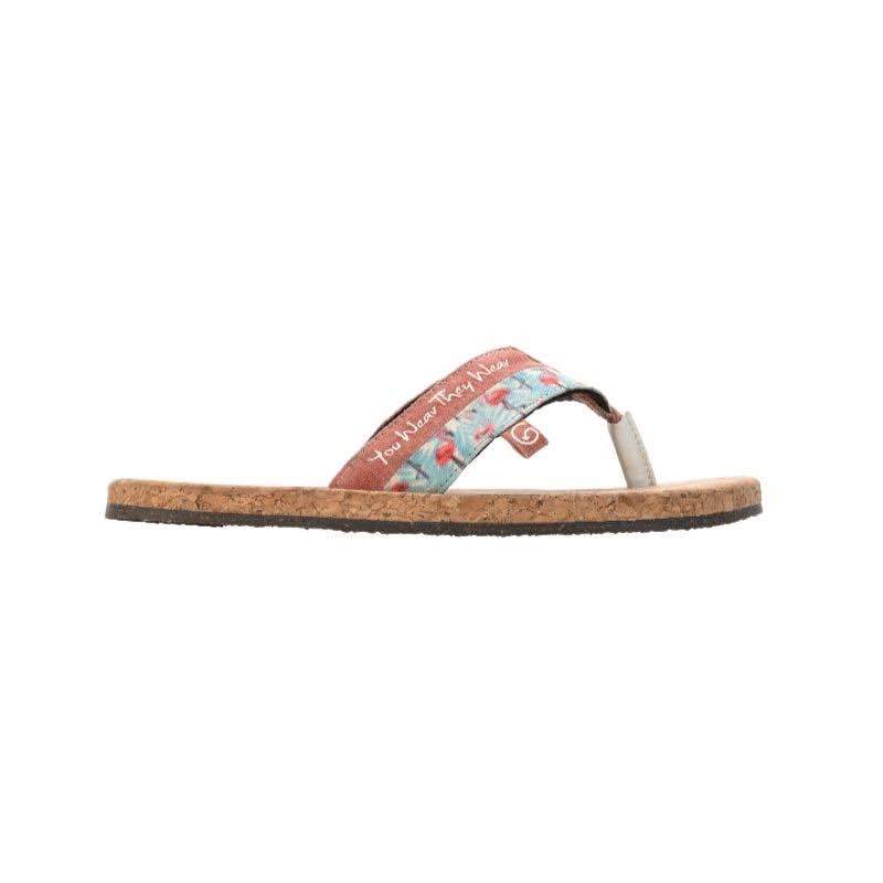 Buy Flamingo Pink Sustainable and Vegan Flip Flops | Shop Verified Sustainable Womens Flip Flops on Brown Living™