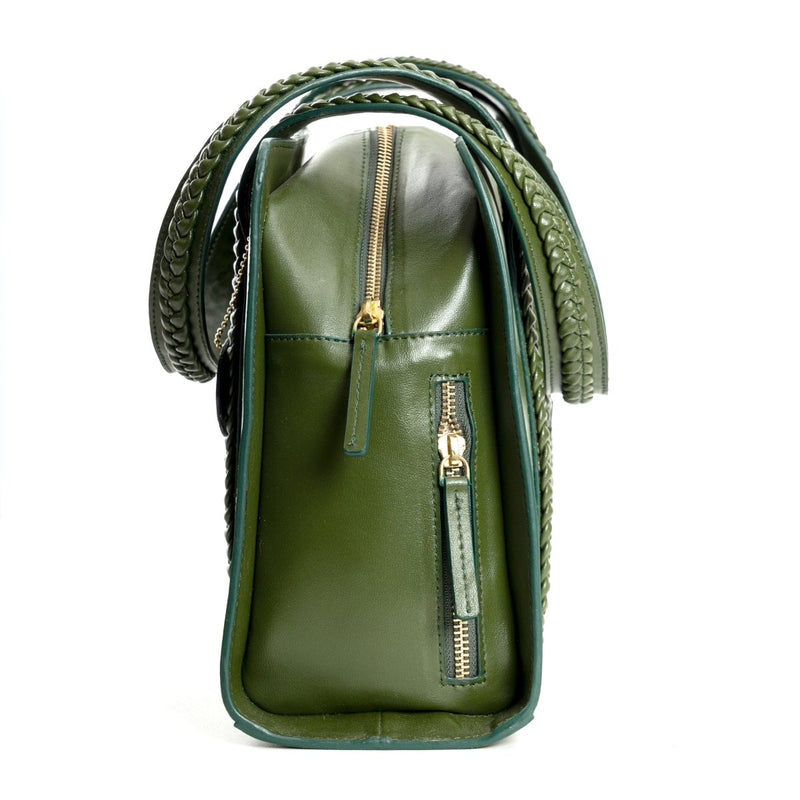 Buy Gaia (Green) | Women's bag made with Cactus Leather | Shop Verified Sustainable Womens Handbag on Brown Living™