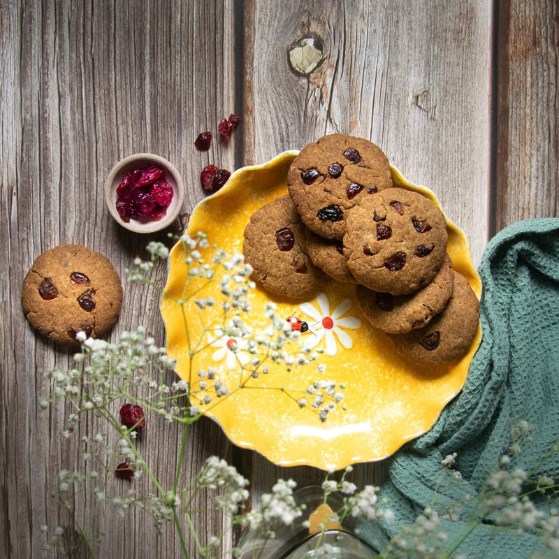 Buy Ginger-Cranberry Cookies - Pack of 6 | Shop Verified Sustainable Bakery Items on Brown Living™