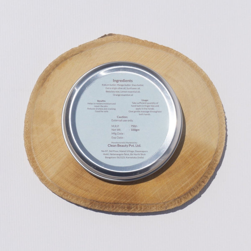 Buy Hand Balm | Natural Hand Care | Shop Verified Sustainable Products on Brown Living