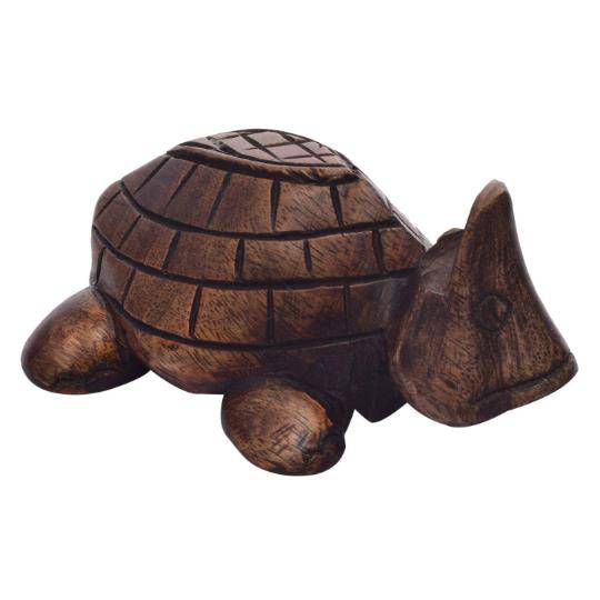 Buy Turtle Lovers Wooden Spectacle Holder | Table Organizer Stand | Shop Verified Sustainable Table Decor on Brown Living™